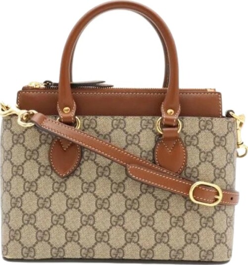 Gucci Vintage Dame Pre owned Brun ONE SIZE,