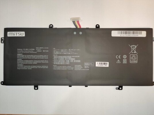 Mitsu-Batteri C41n1904 Til Asus Ux325ja Ux325ea Ux363ea Um425ia Ux425ja BC/AS-UX425 Mitsu-Batteri C41n1904 Til Asus Ux325ja Ux325ea Ux363ea Um425ia Ux425ja BC/AS-UX425