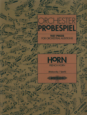 Test Pieces For Orchestral Auditions Av Various