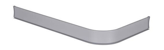 Leijma 8204 Dusjkant vinkel, sølv, 93 x 170 cm Venstre Leijma 8204 Dusjkant vinkel, sølv, 93 x 170 cm Venstre