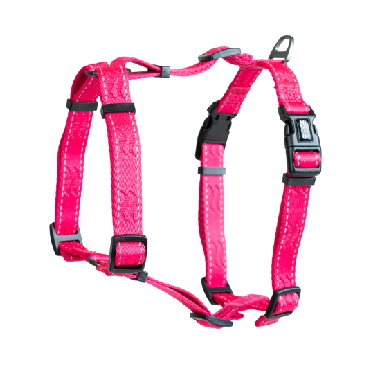 Selected By Zoo Hundesele Rufus H justerbar S/M Rosa 20 mm x 70 cm