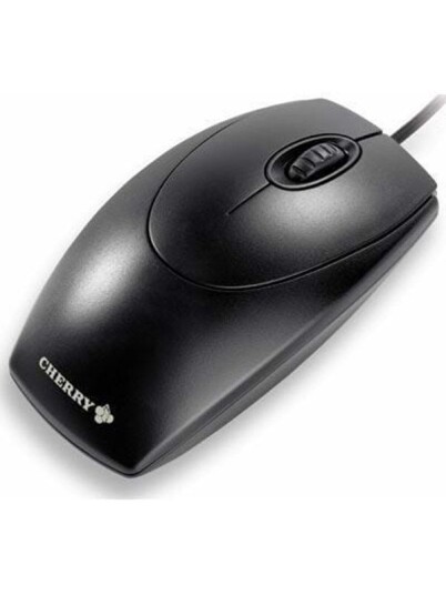 Cherry M-5450 Optisk kontormus med rullehjul - Svart - 1000 DPI