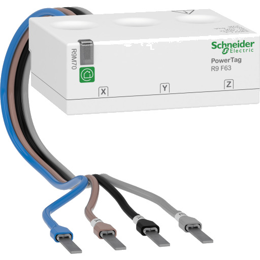 Schneider Electric Energy sensor resi r9m70 f63 powertag 3p + n flex with 25cm (3606489524821) Schneider Electric Energy sensor resi r9m70 f63 powertag 3p + n flex with 25cm (3606489524821)