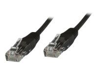 MicroConnect 10m CAT 5e Nettverkskabel RJ-45 til RJ-45 Svart