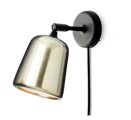 NEW WORKS Materiale Vegglampe Gul Stål NEW WORKS Materiale Vegglampe Gul Stål