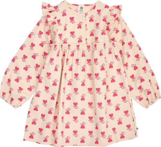 Müsli Kjole I/e   Love Bokstaver   Oak/Rouge Utg.   Müsli   4 år (104)   Kjole Beige Rosa