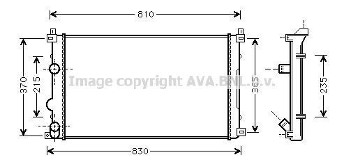 Radiator AVA Clever Choice RTA2322
