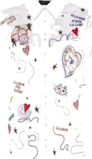 Nenette Dame Bluser & Skjorter Hvit S, Nenette Dame Bluser & Skjorter Hvit S,