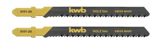 kwb Kwb HCS stikksagblad 100/75 x 2,5 mm tre 2 stk. kwb Kwb HCS stikksagblad 100/75 x 2,5 mm tre 2 stk.