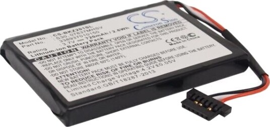 Cameron Sino Batteri For GPS Becker Traffic Assist Z200
