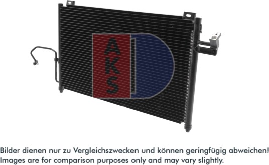 Kondensator, klimaanlegg AKS DASIS 112012N