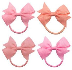 SOHO Ayla Sløyfe Hårstrikker Blush 8 stk. SOHO Ayla Sløyfe Hårstrikker Blush 8 stk.