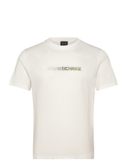 Armani Exchange T Shirt Cream L Armani Exchange T Shirt Cream L