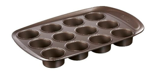 Pyrex Asimetria muffinsform for 12 muffins 38x25 cm