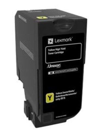 Lexmark CS725 TONER CARTRIDGE YELLOW - Laser toner Yellow