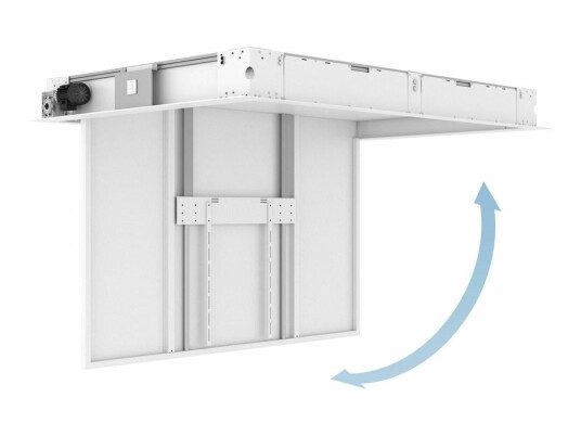 Multibrackets M monteringssett - omvendt med lokk, motorisert - for LCD-TV - svart