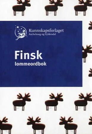 Finsk Lommeordbok Av Turid Farbregd, Aili Kämäräinen