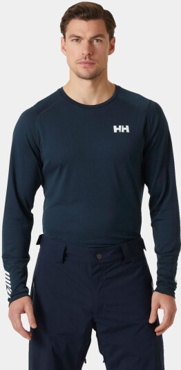 Helly Hansen Herre Lifa Active Crew Varmt Basislag Marineblå S