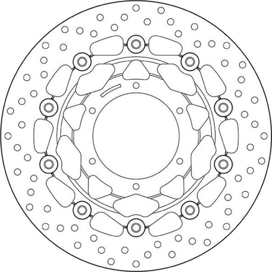 BREMBO 78B40823 Bremseskive