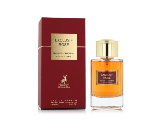 Maison Alhambra Exclusif Rose Eau De Parfum 100 Ml Kvinne Maison Alhambra Exclusif Rose Eau De Parfum 100 Ml Kvinne