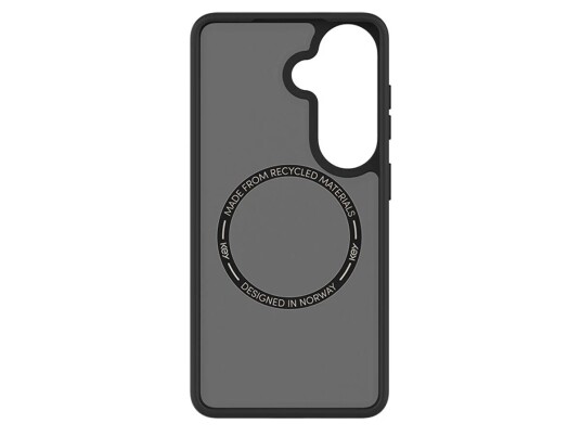 Key Frosted TPU deksel Samsung S26 Qi2 Trådløs lading Svart