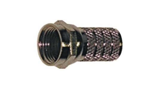 El F-kontakt Til Koaksialkabel 6.8/21mm 1stk El F-kontakt Til Koaksialkabel 6.8/21mm 1stk