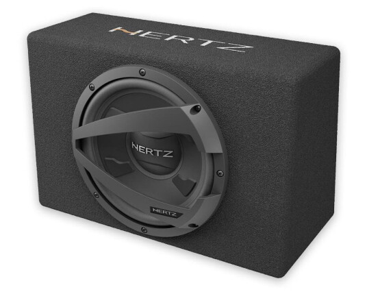 Hertz DBX30.3 basskasse 12" i kasse, 250W RMS, 4 Ohm Hertz DBX30.3 basskasse 12" i kasse, 250W RMS, 4 Ohm