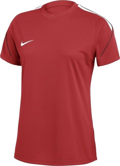 Nike Trenings T Skjorte Dri FIT Strike 26 Rød/Hvit Kvinner størrelse Medium