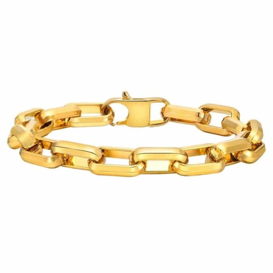 Giaca gullbelagt IP stål armbånd 20cm Giaca gullbelagt IP stål armbånd 20cm