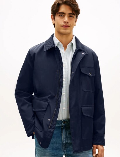 Tommy Hilfiger Dc Nylon Hunting Jacket Navy S Tommy Hilfiger Dc Nylon Hunting Jacket Navy S