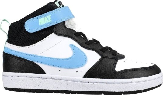 Nike Sneaker Court Borough Mid 2   Hvit/Blå/Grønn Små barn størrelse 31