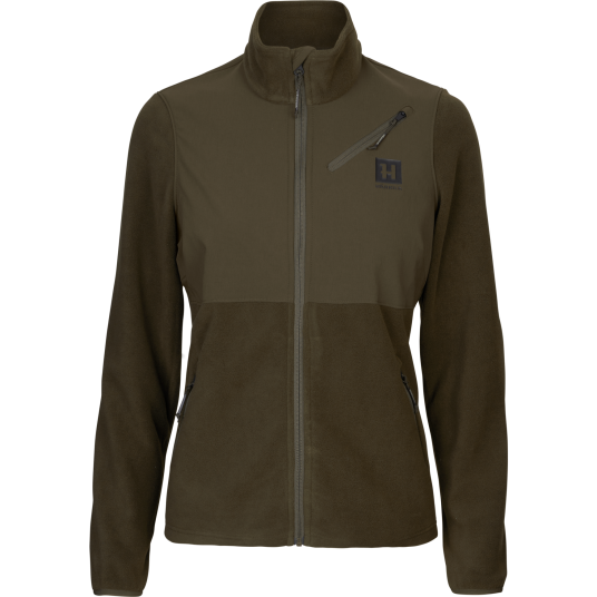 Härkila Fjell Fleecejakke Dame Hunting Green/Willow Green XS