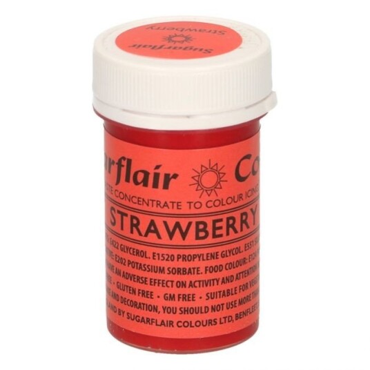 Sugarflair Pastafarge Strawberry 25g 