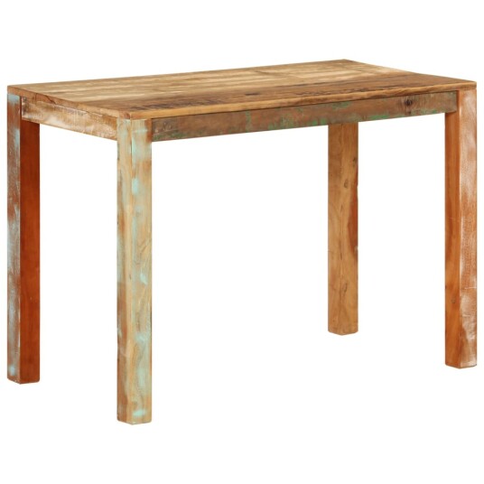 Spisebord 110x55x76 cm gjenvunnet heltre Spisebord 110x55x76 cm gjenvunnet heltre
