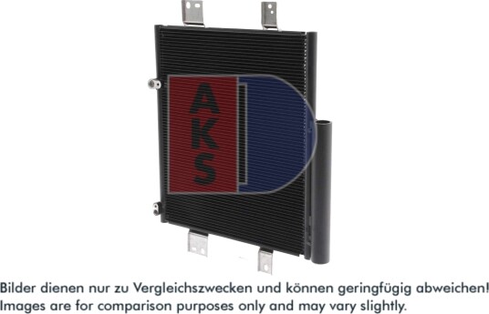 Kondensator, klimaanlegg AKS DASIS 362001N Kondensator, klimaanlegg AKS DASIS 362001N