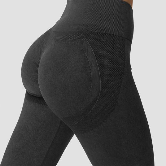 Sculpt Sømløse Tights Svart Large
