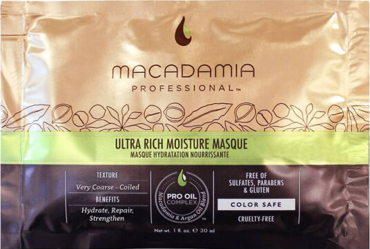 Macadamia Ultra Rich Moisture Masque 30 ml