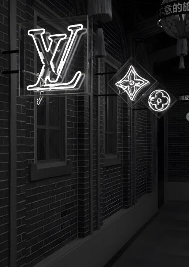 Neonskilt Veggplakat