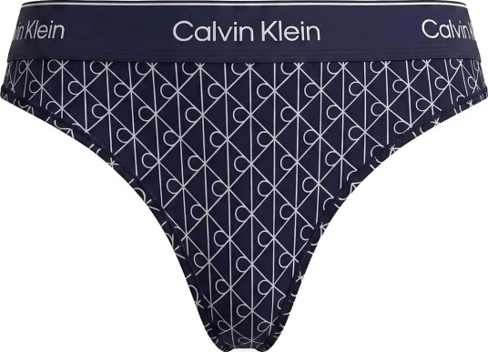 Calvin Klein Thong   DENIM EMBLEM PAGEANT BLUE   M
