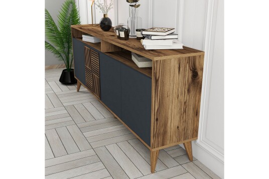 Desgrar Konsollbord 180x78,6 cm Brun