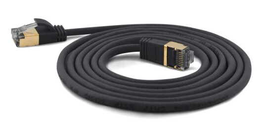 WANTEC SSTP-PATCHCABLE CAT7 / CAT6A 2meter schwarz