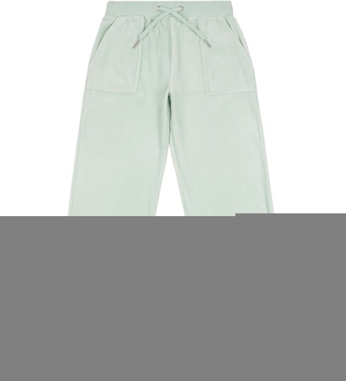 Juicy Couture Sweatbukser Tonal Wide Leg Jogger Grønn Juicy Couture Sweatbukser Tonal Wide Leg Jogger Grønn