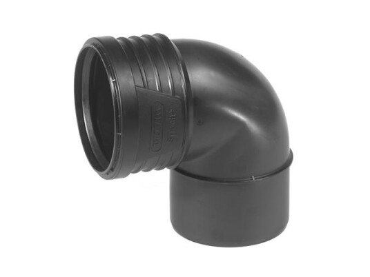 Wavin SiTech+ 160° Bøy for Dreneringssystem i Polypropylen