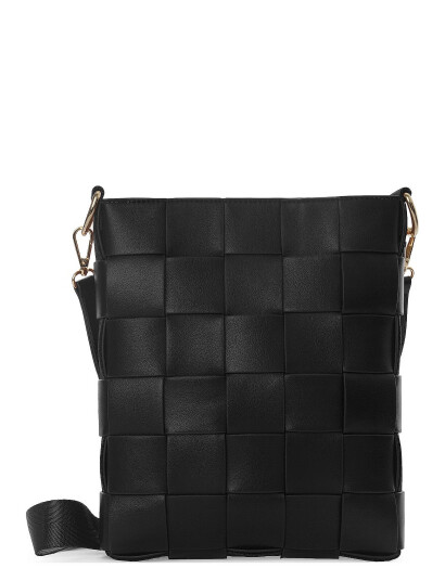 Ceannis Braided Strap Bag Black - Black - ONE SIZE