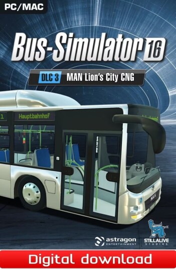 Bus Simulator 16: - MAN Lion´s City CNG Pack, Mac OSX