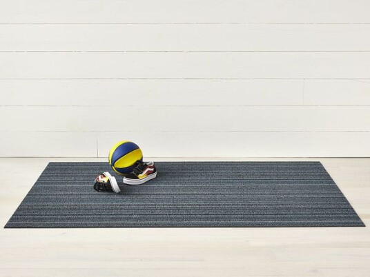 CHILEWICH Skinny Stripe Dørmatte 46x71cm BLUE