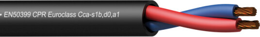 PROCAB CLS240-CCA 2x4mm² 100M CPR Euroclass Cca-s1b,d0,a1