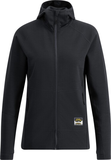 Lundhags Women's Tived Merino Hoodie Black S