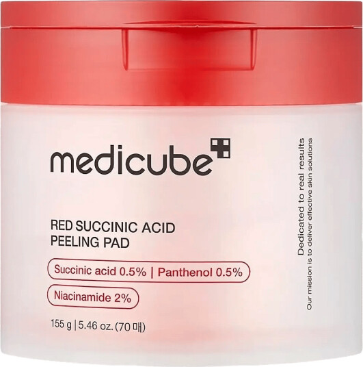 Medicube Medicube Red Succinic Acid Peeling Pad Nude 30 ML