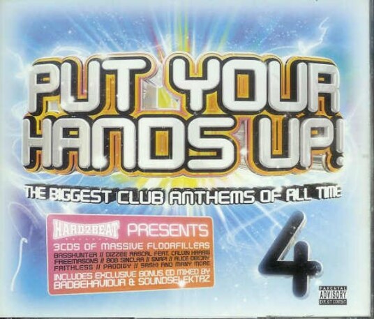 Put Your Hands Up 4 3CD Diverse Dance   Trance